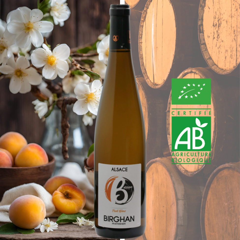 Pinot blanc bio 2022 - élevé en barrique (75cl)
