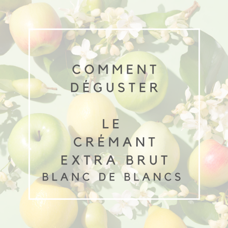 Crémant d'alsace - extra brut - blanc de blanc (75cl)